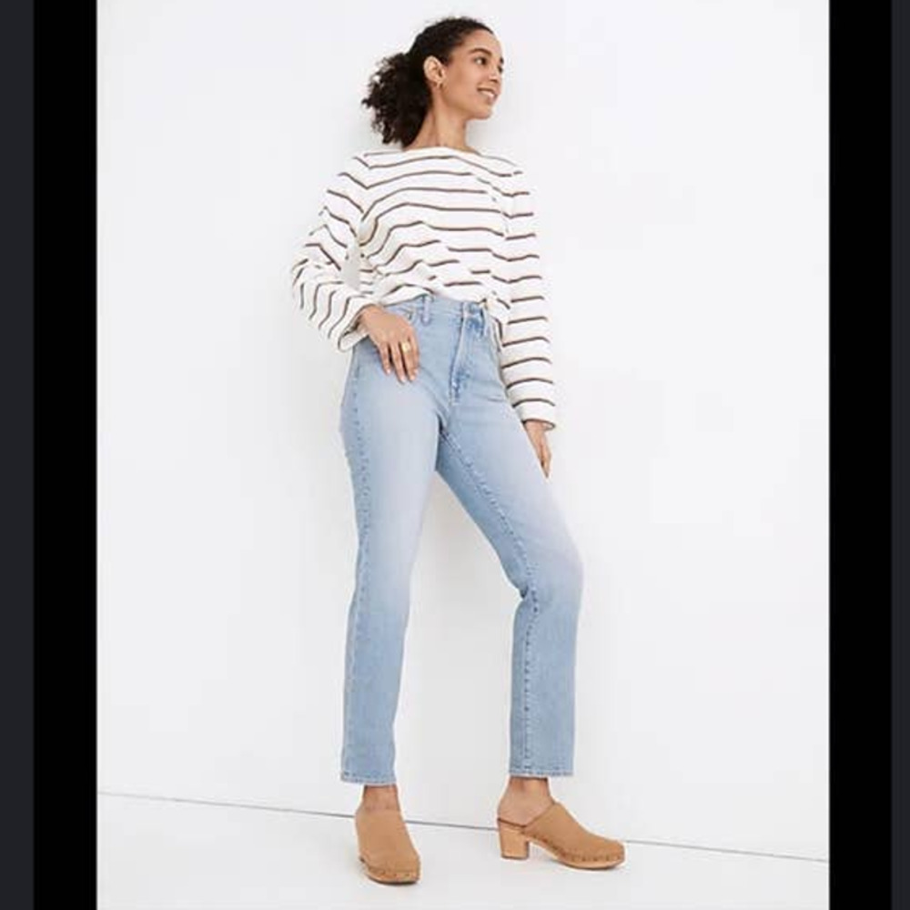 Madewell perfect vintage jean in Foote wash